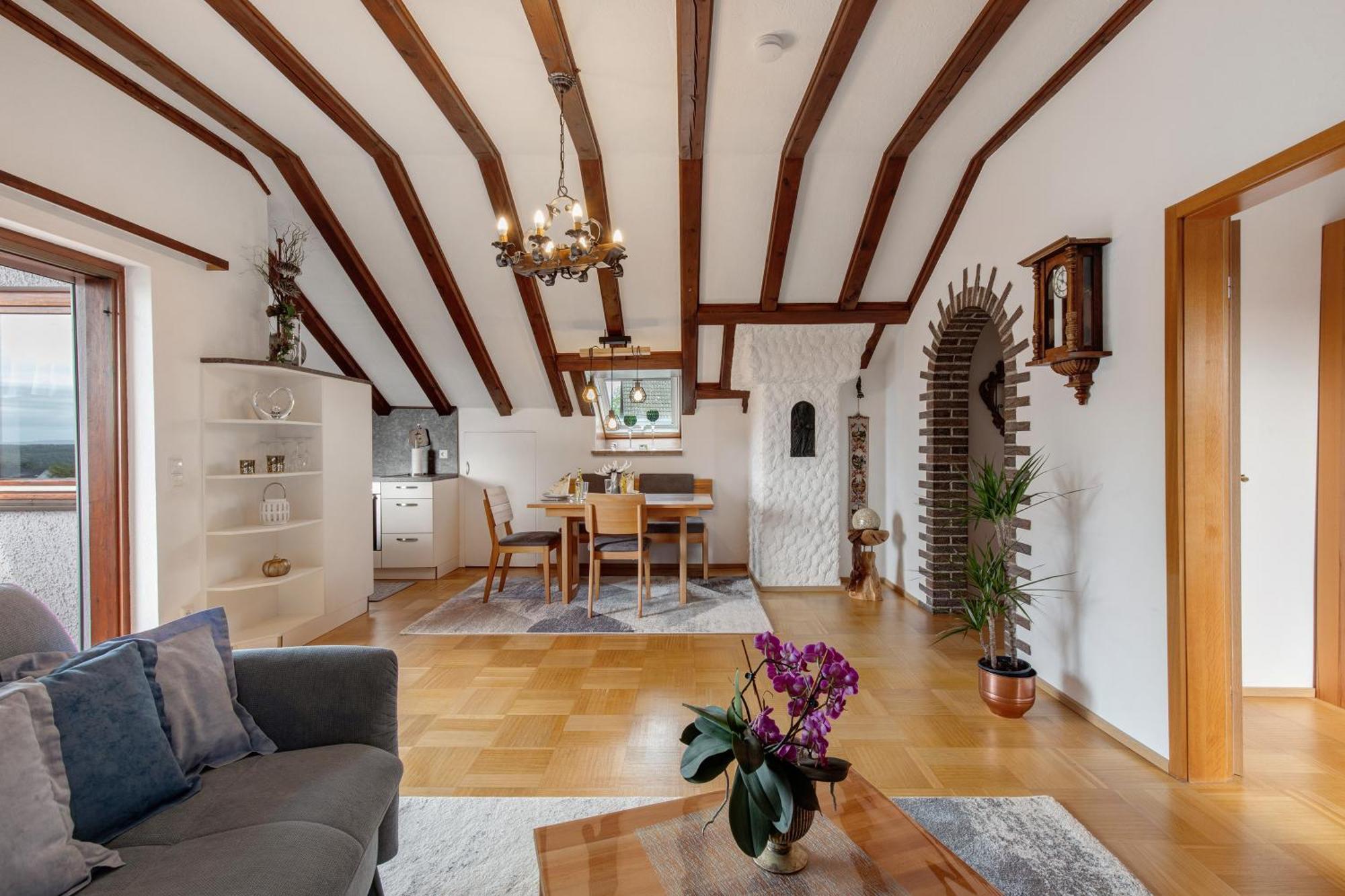 Ferienwohnung Fernsicht Zwiefalten Dış mekan fotoğraf