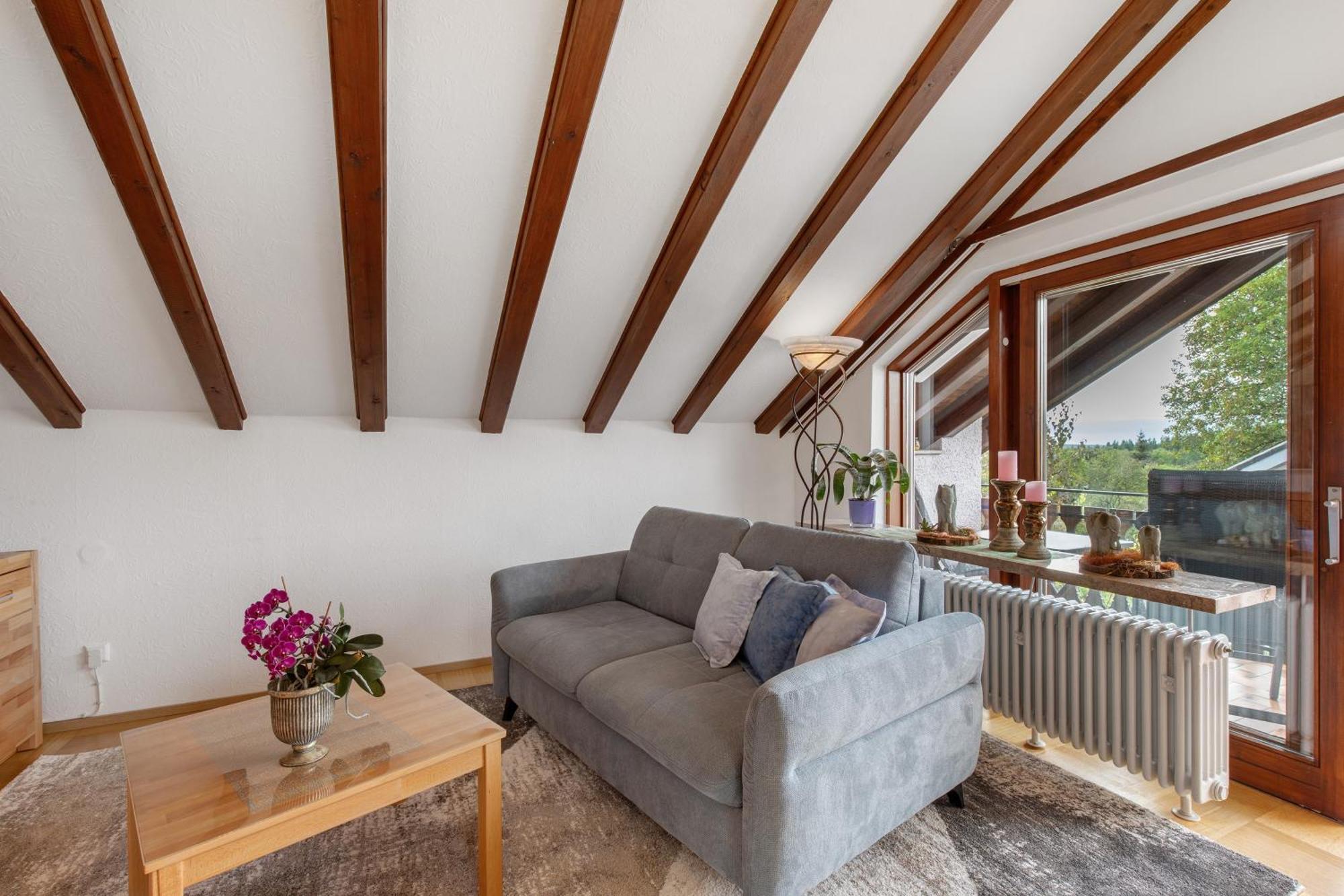 Ferienwohnung Fernsicht Zwiefalten Dış mekan fotoğraf